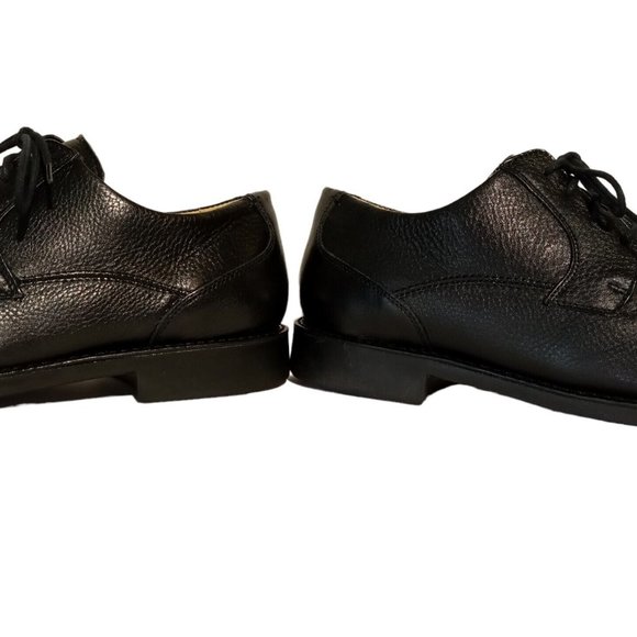 Belvedere Studio Oxford Shoes  DUKE  sz 11D  Black Cap Toe Leather  Brazil  EXC main image 5